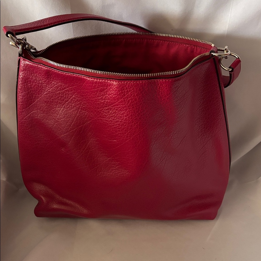 Coach Suede Marlon Hobo Pebbled leather - Picture 3 of 7
